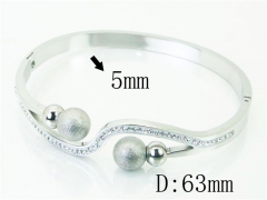 HY Wholesale Bangles Stainless Steel 316L Fashion Bangle-HY32B0596HJS