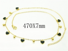 HY Wholesale Necklaces Stainless Steel 316L Jewelry Necklaces-HY43N0059PX