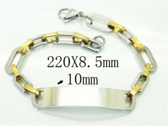 HY Wholesale Bracelets 316L Stainless Steel Jewelry Bracelets-HY43B0128NX