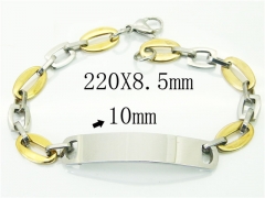 HY Wholesale Bracelets 316L Stainless Steel Jewelry Bracelets-HY43B0124ND