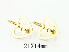 HY Wholesale Earrings Jewelry 316L Stainless Steel Earrings-HY91E0441KR