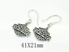 HY Wholesale Earrings Jewelry 316L Stainless Steel Earrings-HY31E0092HCC