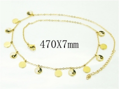 HY Wholesale Necklaces Stainless Steel 316L Jewelry Necklaces-HY43N0049PQ