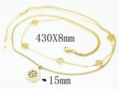 HY Wholesale Necklaces Stainless Steel 316L Jewelry Necklaces-HY32N0721HJD