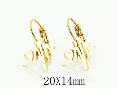 HY Wholesale Earrings Jewelry 316L Stainless Steel Earrings-HY91E0435KA