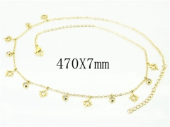 HY Wholesale Necklaces Stainless Steel 316L Jewelry Necklaces-HY43N0086OQ