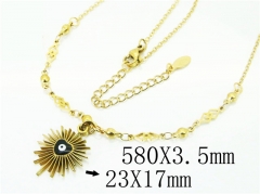 HY Wholesale Necklaces Stainless Steel 316L Jewelry Necklaces-HY53N0081MLQ