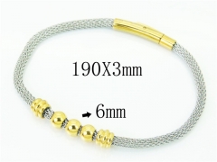 HY Wholesale Bracelets 316L Stainless Steel Jewelry Bracelets-HY52B0083HKV