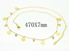 HY Wholesale Necklaces Stainless Steel 316L Jewelry Necklaces-HY43N0082OX