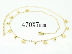HY Wholesale Necklaces Stainless Steel 316L Jewelry Necklaces-HY43N0075OQ