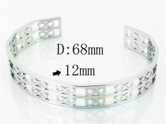 HY Wholesale Bangles Stainless Steel 316L Fashion Bangle-HY91B0198OQ