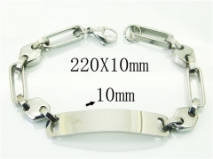 HY Wholesale Bracelets 316L Stainless Steel Jewelry Bracelets-HY43B0112MC