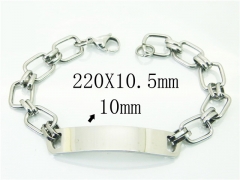 HY Wholesale Bracelets 316L Stainless Steel Jewelry Bracelets-HY43B0107MW