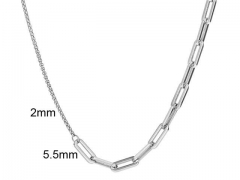 HY Wholesale Necklaces Stainless Steel 316L Jewelry Necklaces-HY0132N029