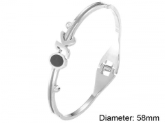 HY Wholesale Bangle Stainless Steel 316L Jewelry Bangle-HY0138B048