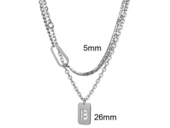 HY Wholesale Necklaces Stainless Steel 316L Jewelry Necklaces-HY0132N035