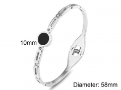 HY Wholesale Bangle Stainless Steel 316L Jewelry Bangle-HY0138B104