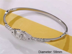 HY Wholesale Bangle Stainless Steel 316L Jewelry Bangle-HY0033B088