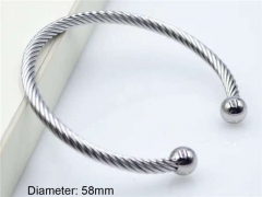 HY Wholesale Bangle Stainless Steel 316L Jewelry Bangle-HY0033B171