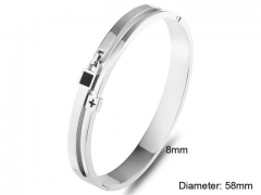 HY Wholesale Bangle Stainless Steel 316L Jewelry Bangle-HY0138B024