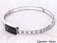 HY Wholesale Bangle Stainless Steel 316L Jewelry Bangle-HY0033B131