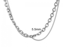HY Wholesale Necklaces Stainless Steel 316L Jewelry Necklaces-HY0132N070