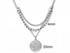 HY Wholesale Necklaces Stainless Steel 316L Jewelry Necklaces-HY0132N055