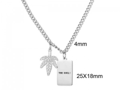 HY Wholesale Necklaces Stainless Steel 316L Jewelry Necklaces-HY0132N033