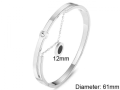 HY Wholesale Bangle Stainless Steel 316L Jewelry Bangle-HY0138B081