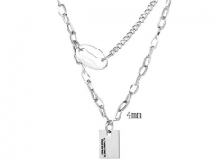 HY Wholesale Necklaces Stainless Steel 316L Jewelry Necklaces-HY0132N098