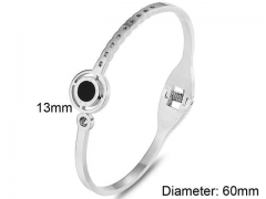 HY Wholesale Bangle Stainless Steel 316L Jewelry Bangle-HY0138B062
