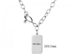 HY Wholesale Necklaces Stainless Steel 316L Jewelry Necklaces-HY0132N009