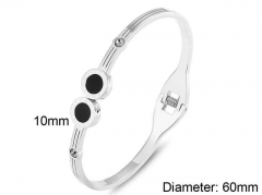 HY Wholesale Bangle Stainless Steel 316L Jewelry Bangle-HY0138B093