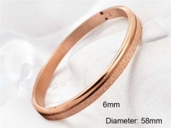 HY Wholesale Bangle Stainless Steel 316L Jewelry Bangle-HY0033B141