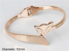 HY Wholesale Bangle Stainless Steel 316L Jewelry Bangle-HY0033B142