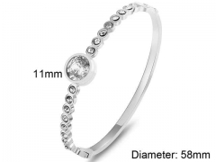 HY Wholesale Bangle Stainless Steel 316L Jewelry Bangle-HY0138B057