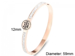 HY Wholesale Bangle Stainless Steel 316L Jewelry Bangle-HY0138B105