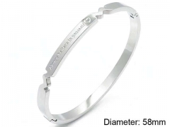 HY Wholesale Bangle Stainless Steel 316L Jewelry Bangle-HY0138B039