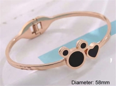 HY Wholesale Bangle Stainless Steel 316L Jewelry Bangle-HY0033B090