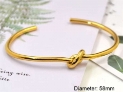 HY Wholesale Bangle Stainless Steel 316L Jewelry Bangle-HY0033B066