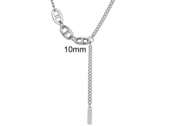 HY Wholesale Necklaces Stainless Steel 316L Jewelry Necklaces-HY0132N056