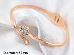 HY Wholesale Bangle Stainless Steel 316L Jewelry Bangle-HY0033B179