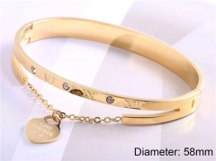 HY Wholesale Bangle Stainless Steel 316L Jewelry Bangle-HY0033B046
