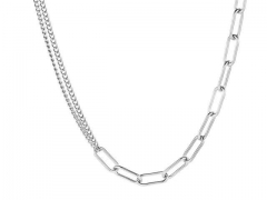 HY Wholesale Necklaces Stainless Steel 316L Jewelry Necklaces-HY0132N008