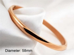 HY Wholesale Bangle Stainless Steel 316L Jewelry Bangle-HY0033B028