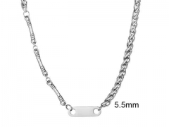 HY Wholesale Necklaces Stainless Steel 316L Jewelry Necklaces-HY0132N046