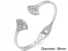 HY Wholesale Bangle Stainless Steel 316L Jewelry Bangle-HY0138B033
