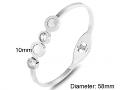 HY Wholesale Bangle Stainless Steel 316L Jewelry Bangle-HY0138B071