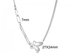 HY Wholesale Necklaces Stainless Steel 316L Jewelry Necklaces-HY0132N023