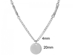 HY Wholesale Necklaces Stainless Steel 316L Jewelry Necklaces-HY0132N086